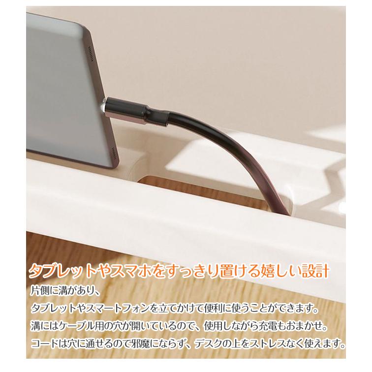 ベッドテーブル サイドテーブル 折りたたみ ミニ コンパクト スタンド付き マルチテーブル プラスチック 一人用 多機能 爆買 | ブランド登録なし | 03