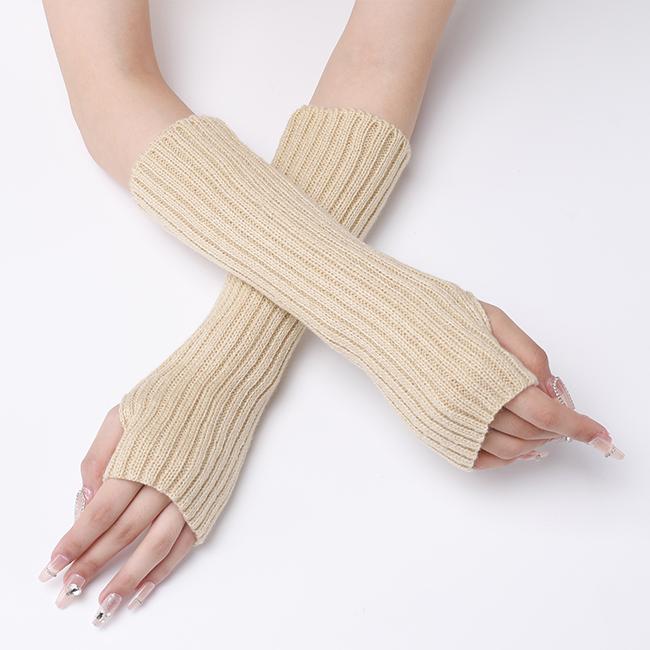 アームウォーマー 手袋 アームカバー ニット ケーブル編み レディース 指なし手袋 防寒対策 保温 肌触り 防寒 おしゃれ 爆買 | ブランド登録なし | 16