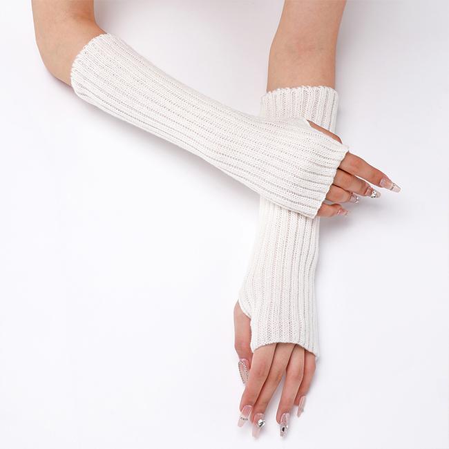 アームウォーマー 手袋 アームカバー ニット ケーブル編み レディース 指なし手袋 防寒対策 保温 肌触り 防寒 おしゃれ 爆買 | ブランド登録なし | 21