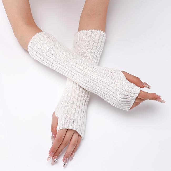 アームウォーマー 手袋 アームカバー ニット ケーブル編み レディース 指なし手袋 防寒対策 保温 肌触り 防寒 おしゃれ 爆買 | ブランド登録なし | 22