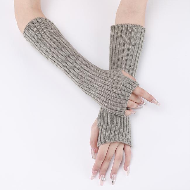 アームウォーマー 手袋 アームカバー ニット ケーブル編み レディース 指なし手袋 防寒対策 保温 肌触り 防寒 おしゃれ 爆買 | ブランド登録なし | 14