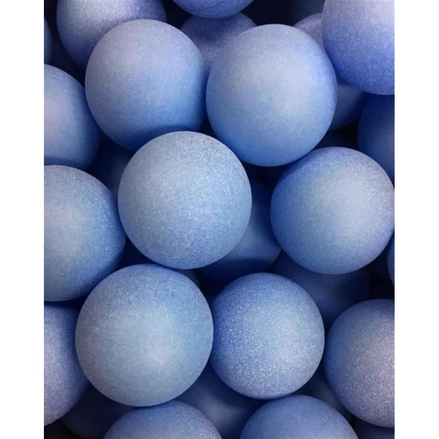 卓球ボール ピンポン玉 100個 イベント 用 ライトブルー プラスチック おもちゃ｜ranranrantoshi
