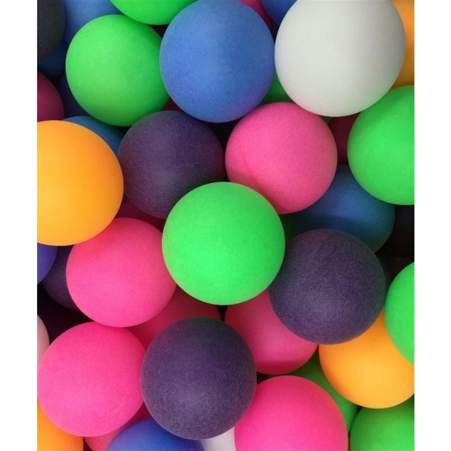 卓球ボール ピンポン玉 150個 イベント 用 カラフル球 プラスチック