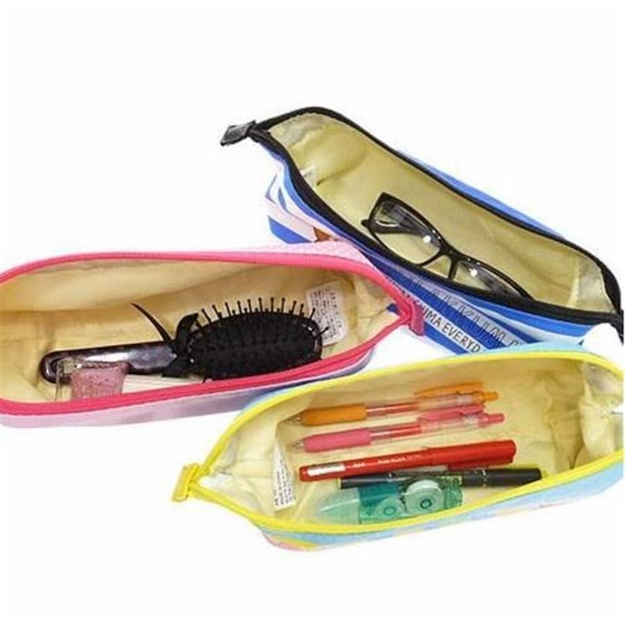 ポーチ リラックマ ワイヤー ペン ケース イエロー ピンク ブルー