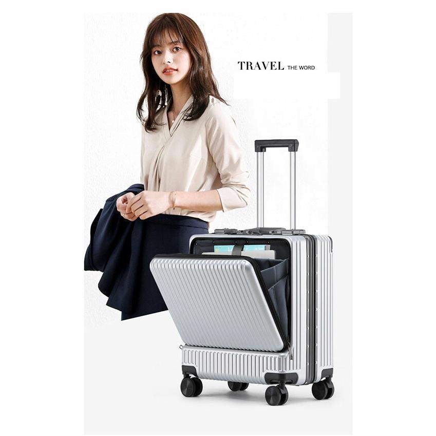 スーツケース 機内持込 軽量 1-2泊 LCC対応 TSAロック 8輪 |  | 13