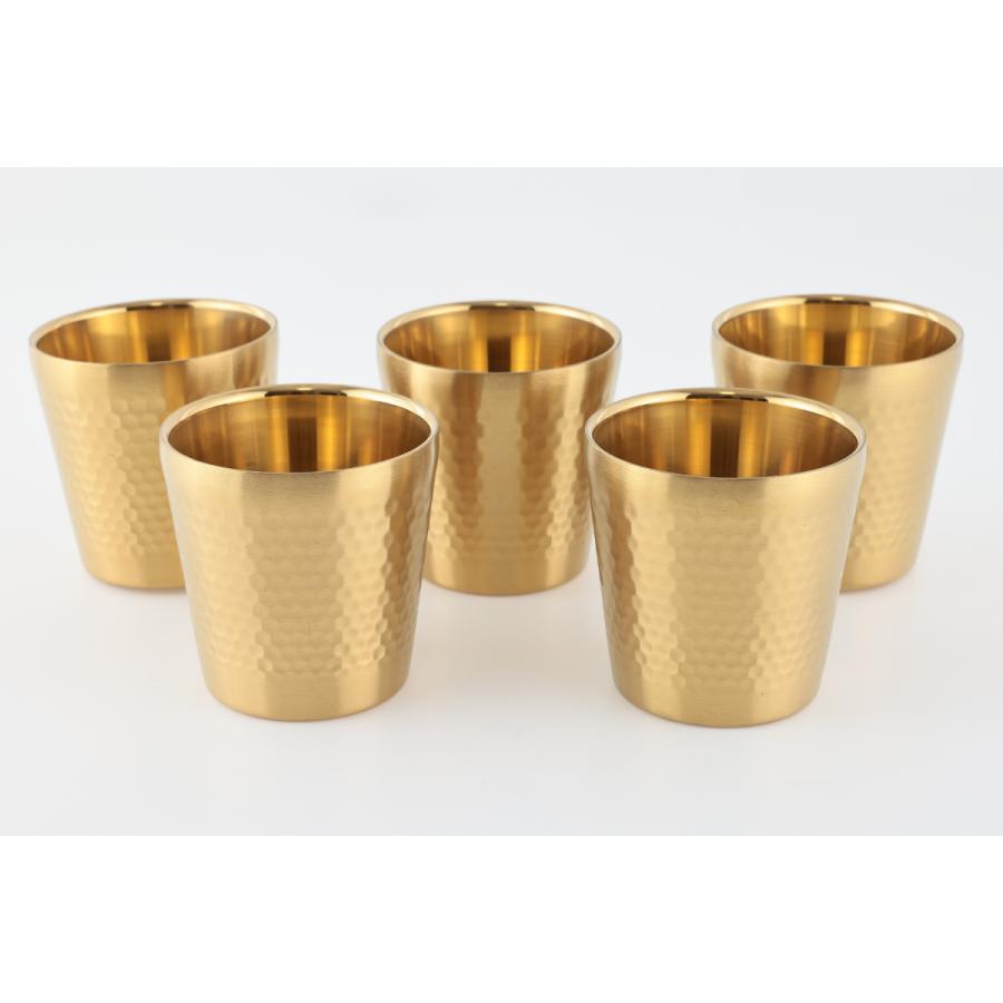 タンブラー ステンレス 真空 断熱 175ml 5個セット SUS304 保冷 保温