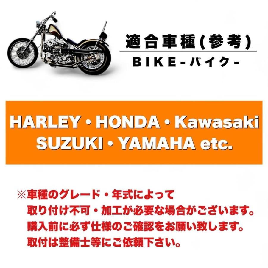 スクエア ヘッドライト ハーレー ホンダ ヤマハ スズキ カワサキ