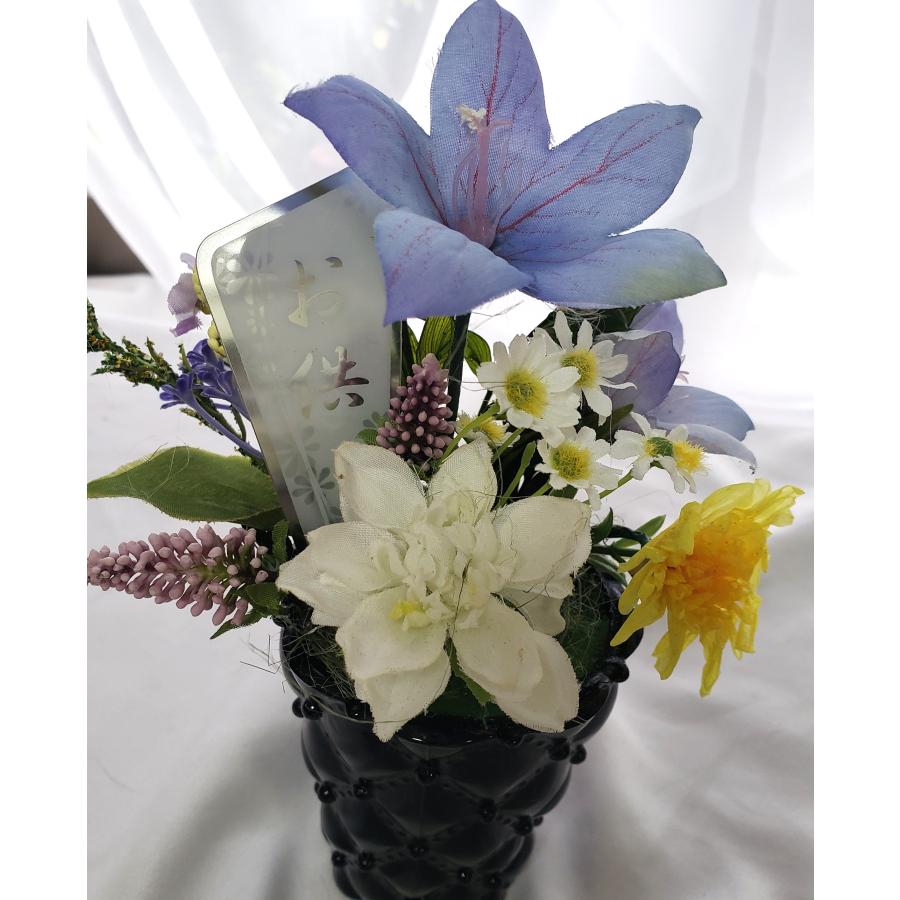 プリザーブドフラワーの 仏花 桔梗 100 ランタナ 通販 Yahoo ショッピング