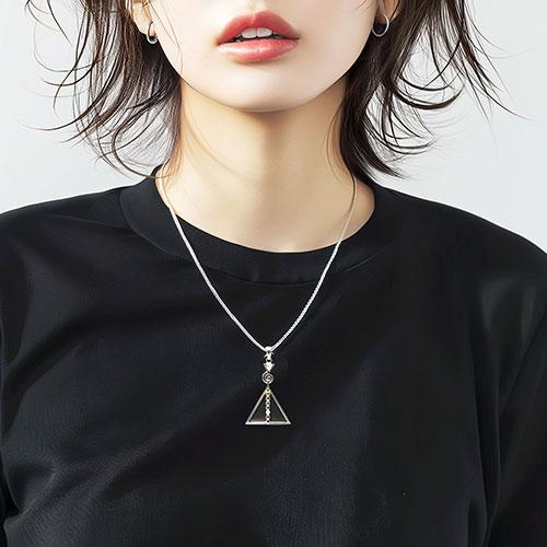 PETER STONE 7チャクラ ピラミッド パワーストーン 高品質シルバー 