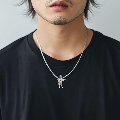 PETER STONE 大天使ミカエル 高品質シルバー ペンダントトップ