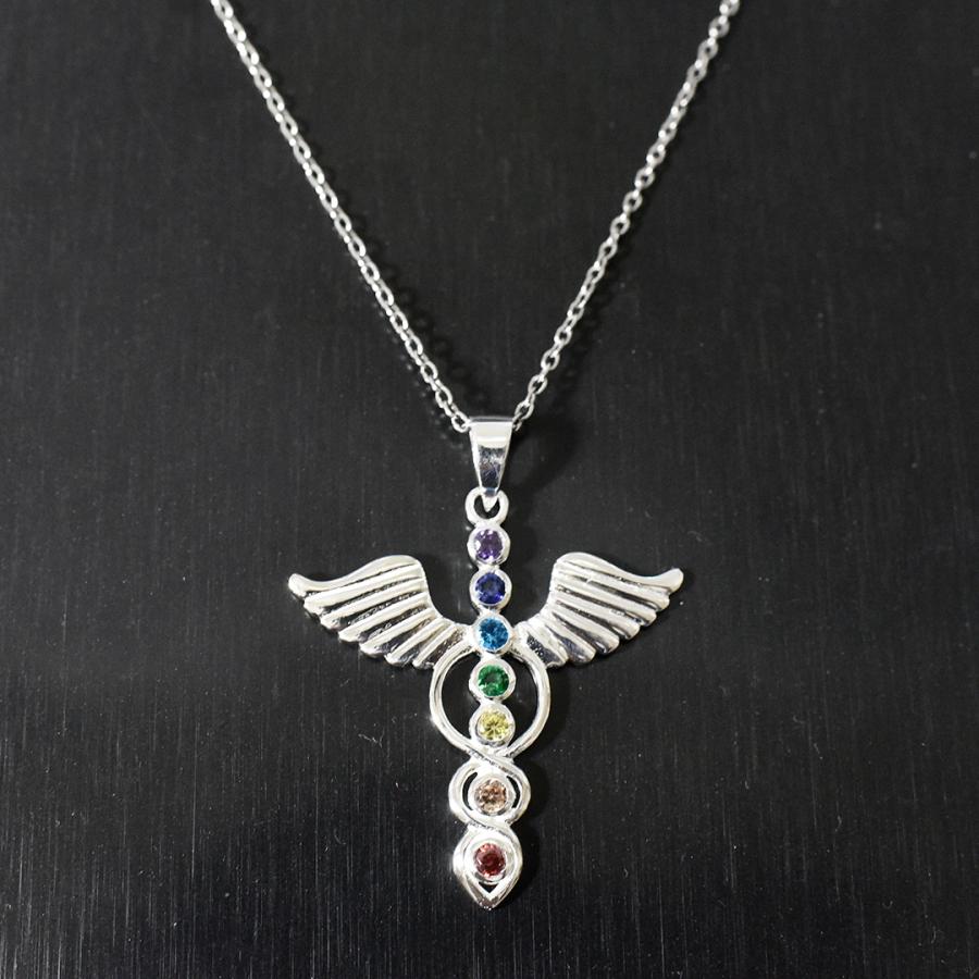 天使（エンジェル） チャクラ キュービックジルコニア 高品質シルバー