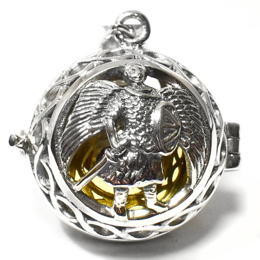 PETER STONE】大天使ミカエル ハーモニーボール 高品質シルバー