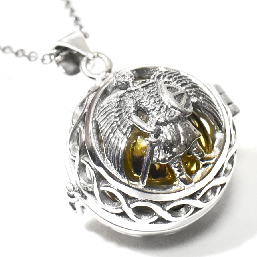 PETER STONE】大天使ミカエル ハーモニーボール 高品質シルバー