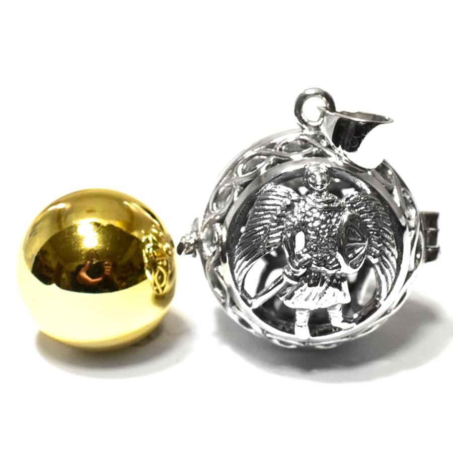 PETER STONE】大天使ミカエル ハーモニーボール 高品質シルバー