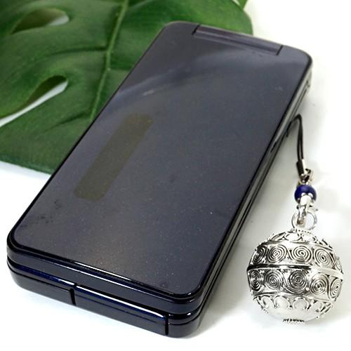 バリ島 癒しの音色 ガムランボール 特大23mm シルバー ペンダント