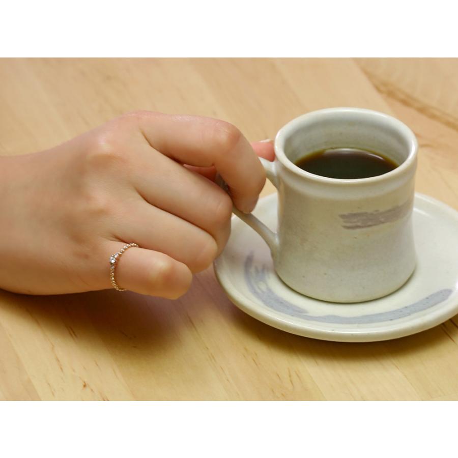 K18 ダイヤモンド バブルアーム リング 主張する、可憐で華奢なダイヤリング ダイヤ リング 指輪 ring 重ね付け 18k 18金 rpa1967522の画像