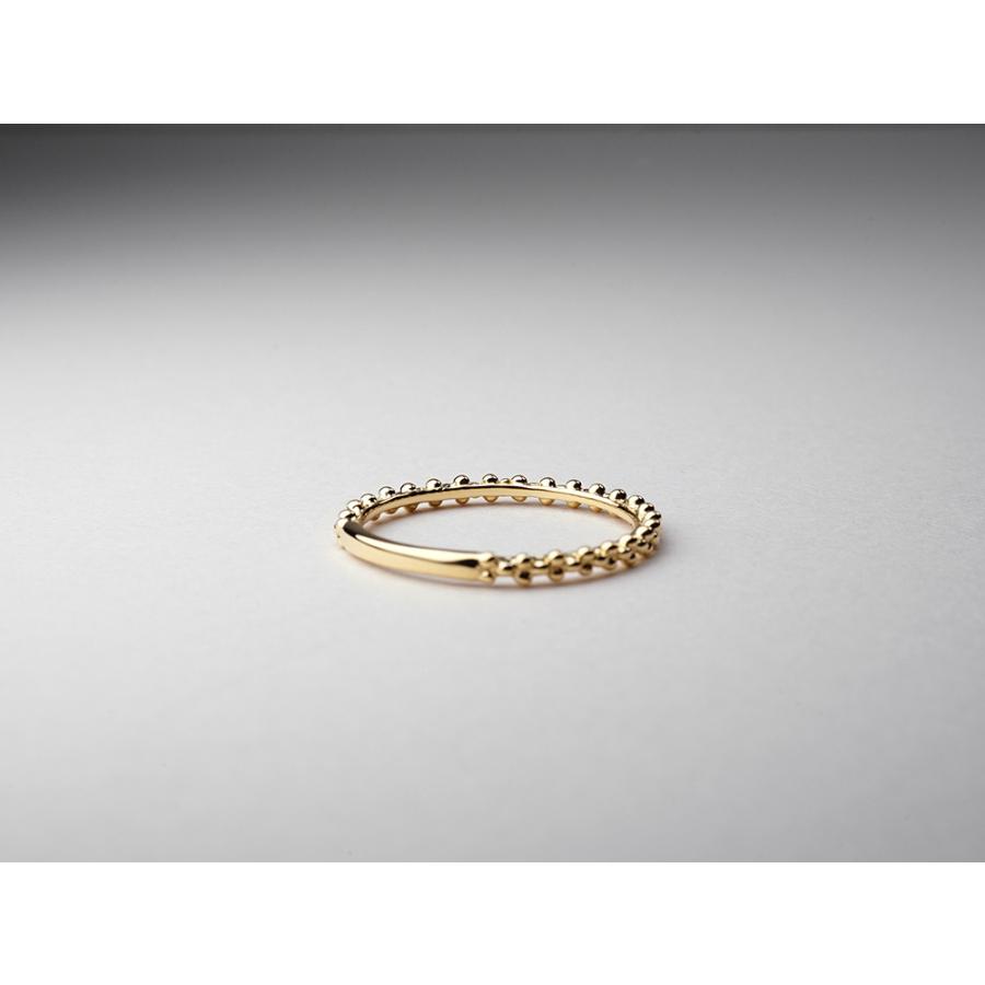18K リング ファッションリング 指輪 18kファッションリング レディース 地金 バブル シンプル YG 18金 K18 送料無料 rpa1979222の画像
