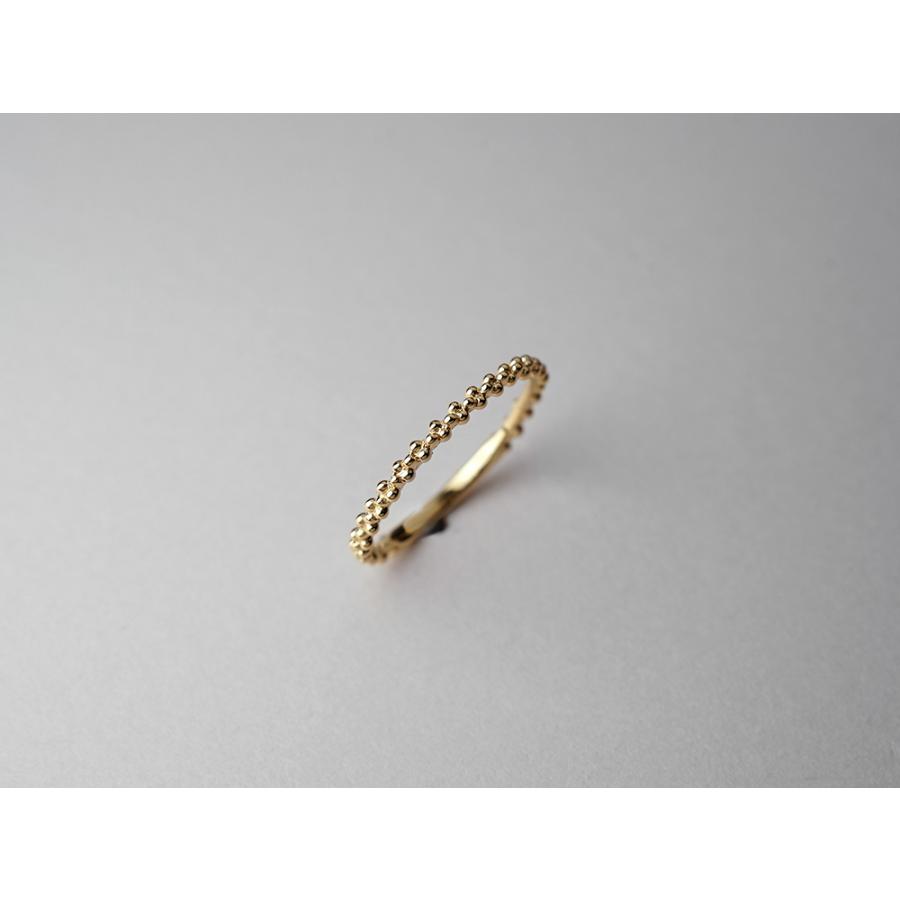 18K リング ファッションリング 指輪 18kファッションリング レディース 地金 バブル シンプル YG 18金 K18 送料無料 rpa1979222の画像