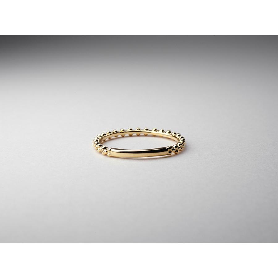 18K リング ファッションリング 指輪 18kファッションリング レディース 地金 バブル シンプル YG 18金 K18 送料無料 rpa1979222の画像