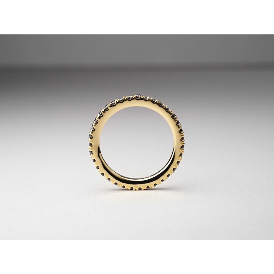 18K リング レディース 指輪 ブラックダイヤモンド ピンキー 18K リング レディース 指輪 ブラックダイヤモンド ピンキー