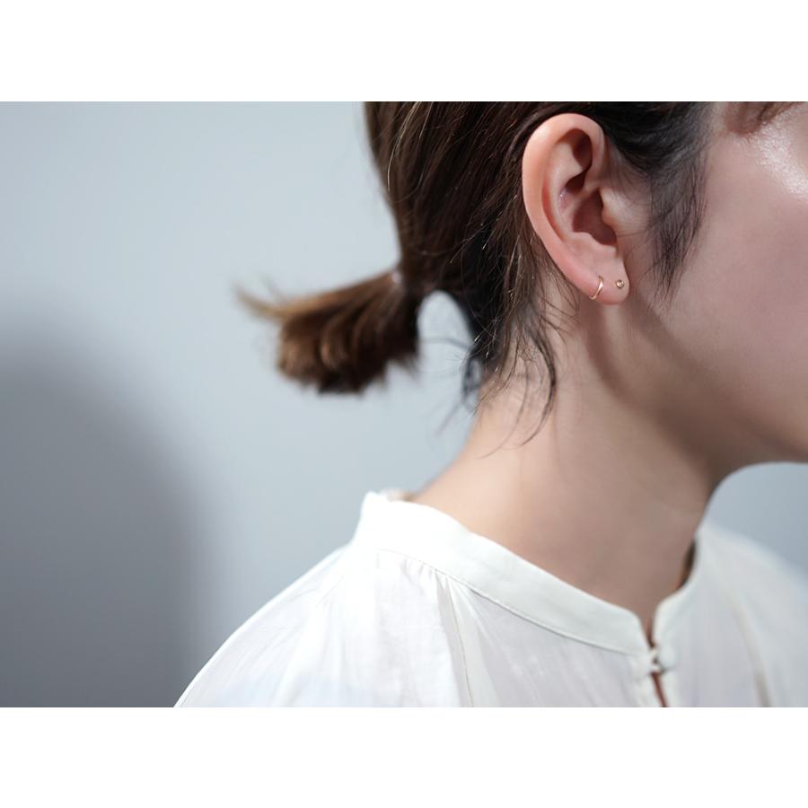 ピアス 18K ダイヤモンド スタッドピアス 0.06ct H/SIクラス ダイヤ