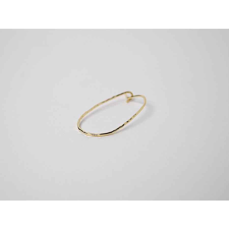 フープピアス k18 レディース ピアス シンプル 大きい フープ ピアス18金 揺れる ゆれる ゴールド 18K 地金 18金 rpa1883123の画像