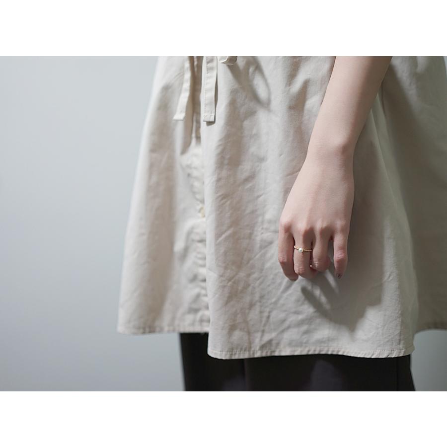 パール指輪 18K リング レディース 指輪 パール 真珠 本物 真珠指輪 結婚式 冠婚葬祭 6月 誕生石 シンプル 地金 18金 K18 rpa3003022の画像
