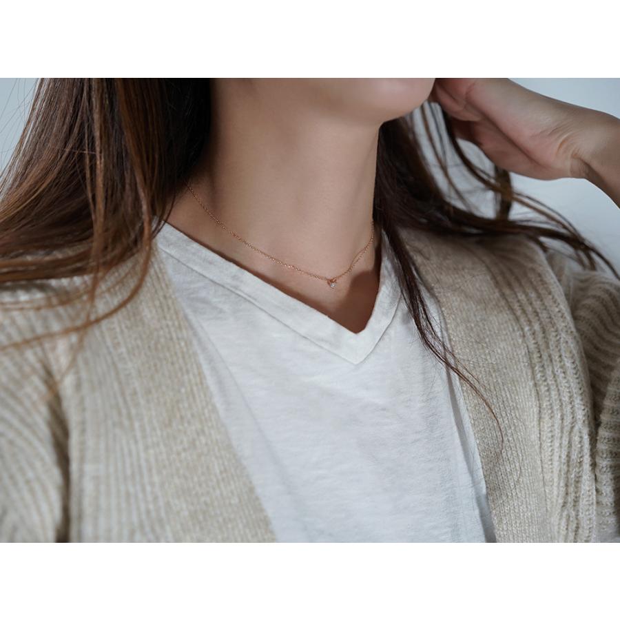 K18 ハート ダイヤモンド ネックレス レディース 18金 18k 一粒 K18 ハート ダイヤモンド ネックレス レディース 18金 18k 一粒