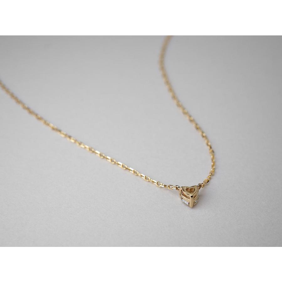 K18 ハート ダイヤモンド ネックレス レディース 18金 18k 一粒 K18 ハート ダイヤモンド ネックレス レディース 18金 18k 一粒