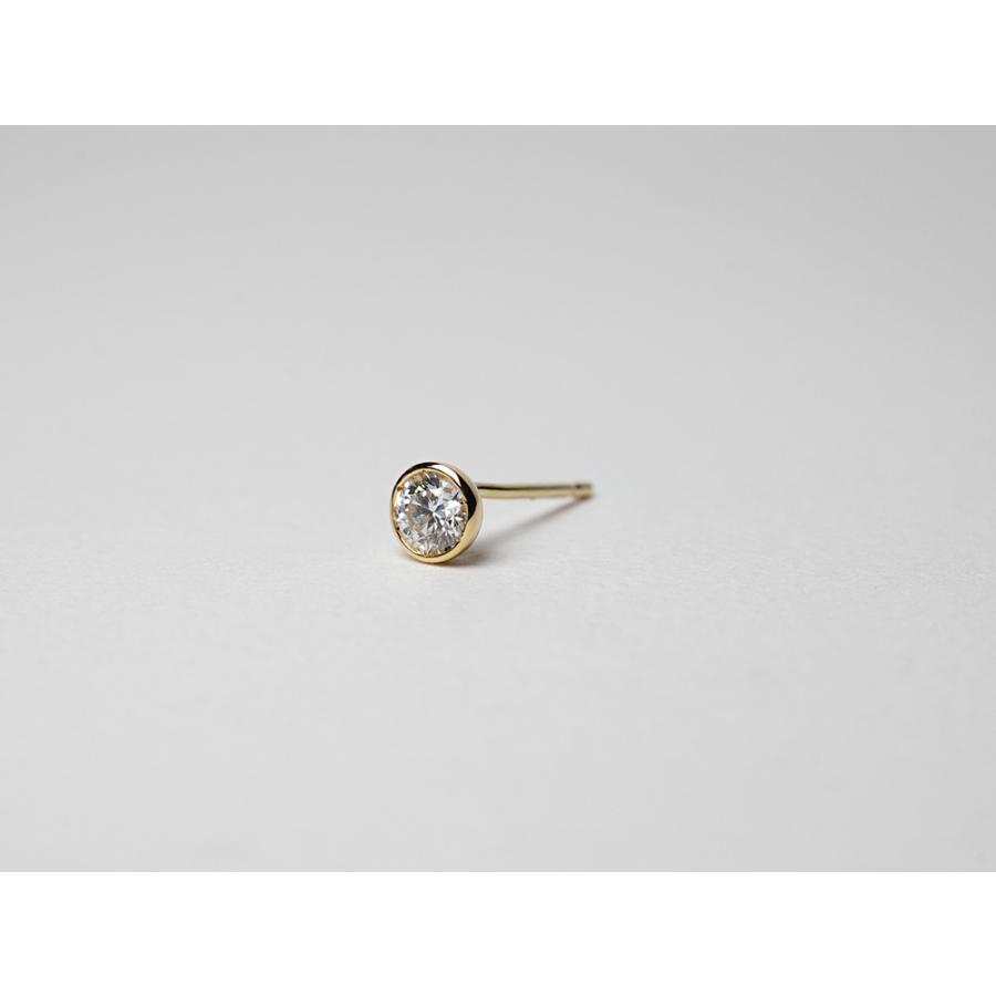 K18 ダイヤモンド スタッド ピアス 0.2ct H/SIクラス ダイヤ 18k 18金
