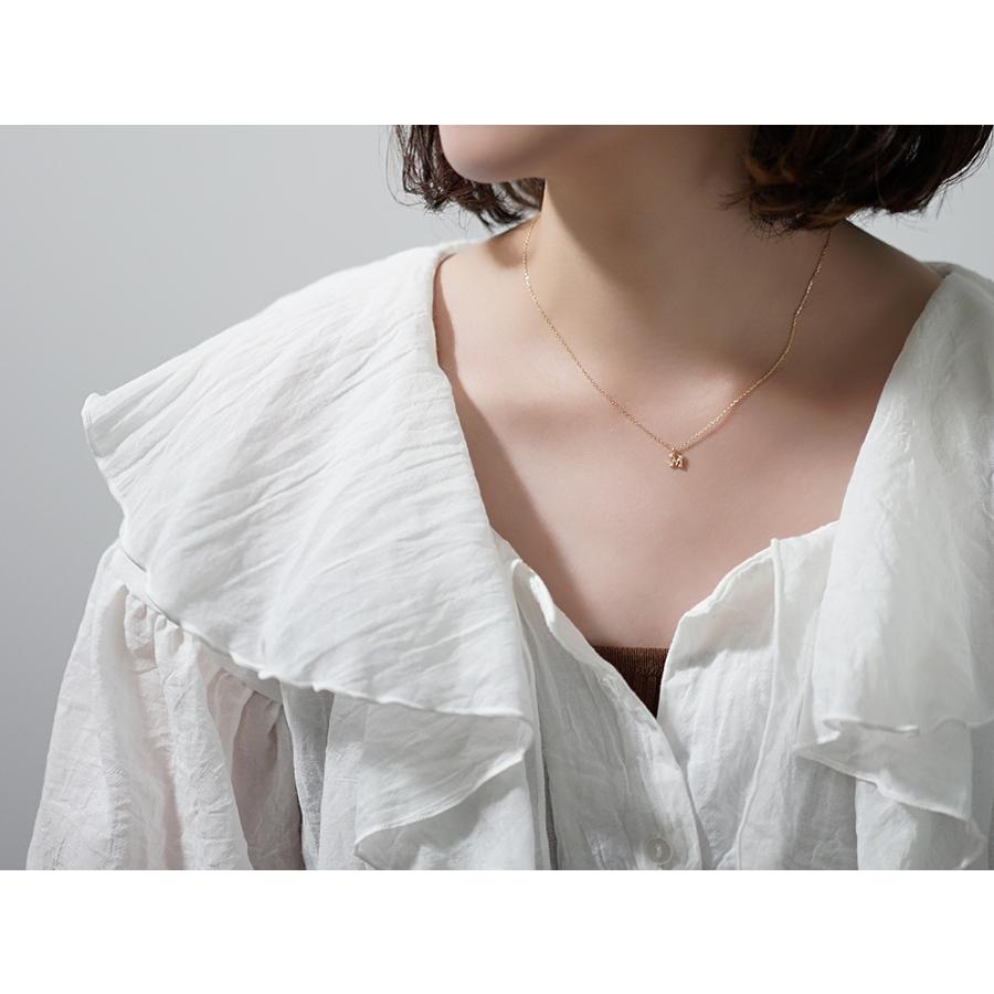 K18 イニシャル ダイヤモンド プチ ネックレス プチイニシャル K18 イニシャル ダイヤモンド プチ ネックレス プチイニシャル