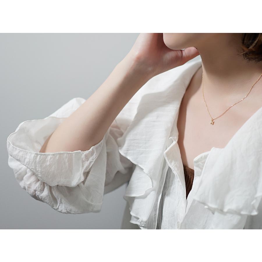 K18 イニシャル ダイヤモンド プチ ネックレス プチイニシャル K18 イニシャル ダイヤモンド プチ ネックレス プチイニシャル