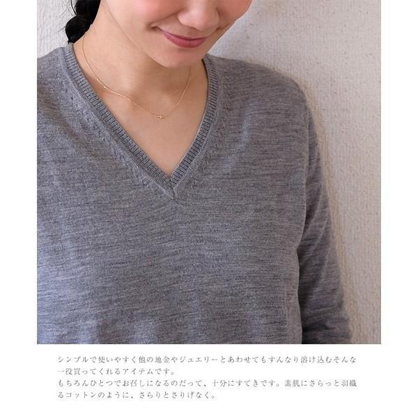 k18 ネックレス クロス レディース ミニ 十字架 首飾り スモール タイニー ベイビー 18k ペンダント 18金 送料無料 rph69648121の画像
