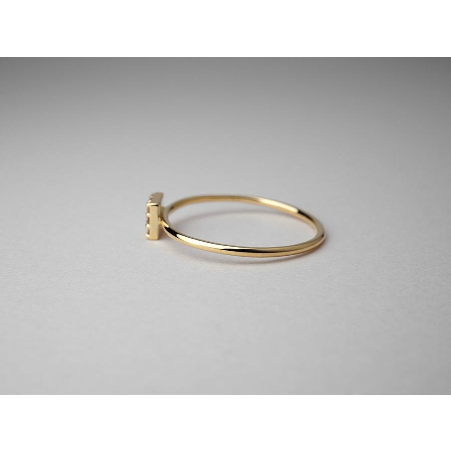 18K リング レディース 指輪 ダイヤモンド カレ ダイヤ ダイアモンド 18金 K18 金属アレルギー対応 プレゼント 送料無料 rph38456222の画像