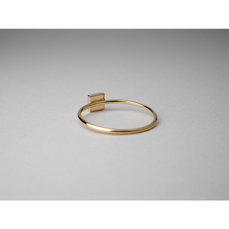 18K リング レディース 指輪 ダイヤモンド カレ ダイヤ ダイアモンド 18金 K18 金属アレルギー対応 プレゼント 送料無料 rph38456222の画像