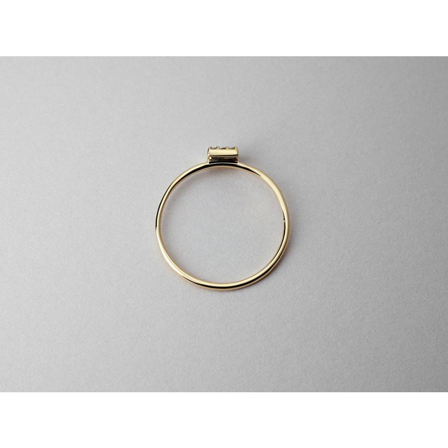 18K リング レディース 指輪 ダイヤモンド カレ ダイヤ ダイアモンド 18金 K18 金属アレルギー対応 プレゼント 送料無料 rph38456222の画像