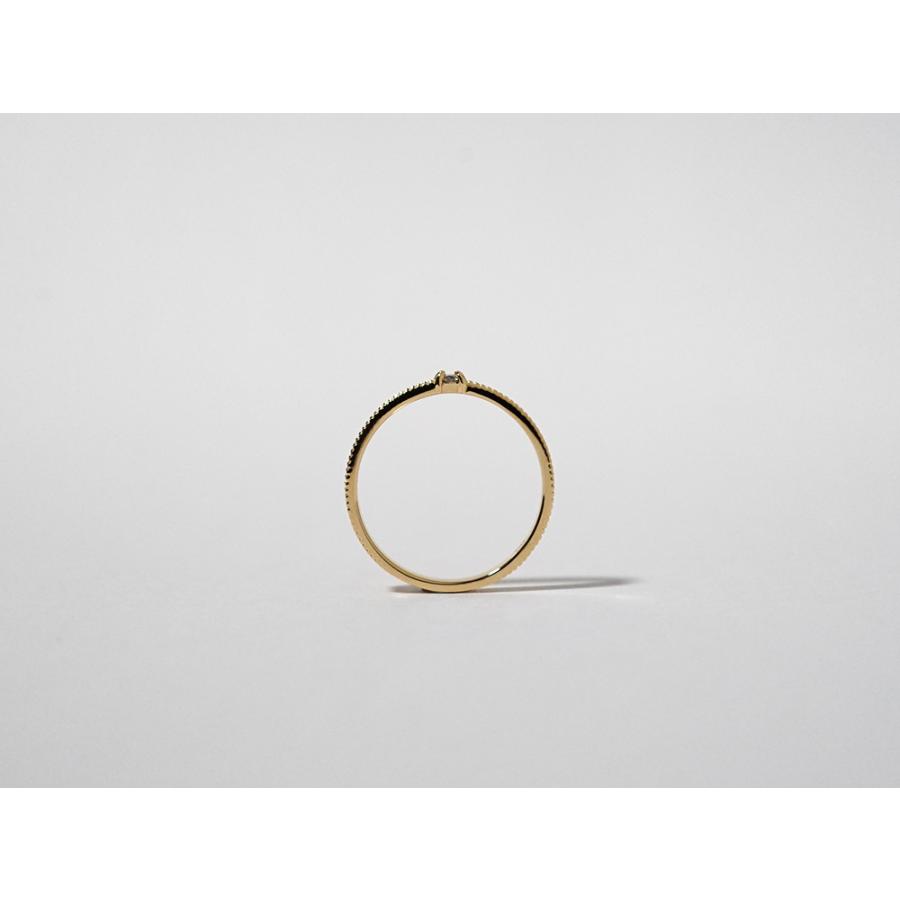 18K リング レディース 指輪 ダイヤモンド ピンキー アフロディテ ダイヤ ダイア 18金 K18 金属アレルギー対応 プレゼント rph25984022の画像