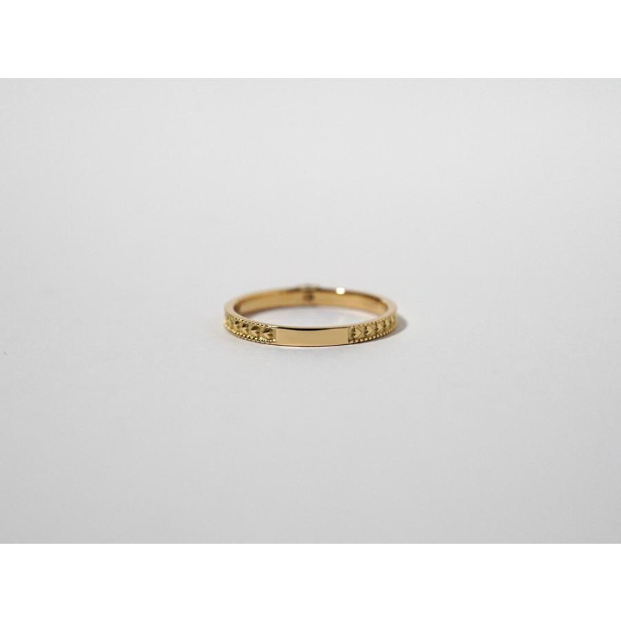 18K リング レディース 指輪 ダイヤモンド ピンキー アフロディテ ダイヤ ダイア 18金 K18 金属アレルギー対応 プレゼント rph25984022の画像