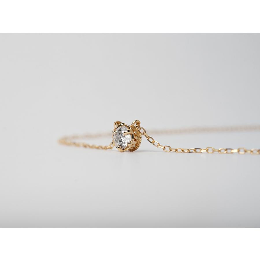 格安! 1ct ! K18 刻印 大粒 ダイヤモンド ネックレス 早い者勝ち！ ダイヤモンド ネックレス 一粒 レディース 0.2ct ゴールド