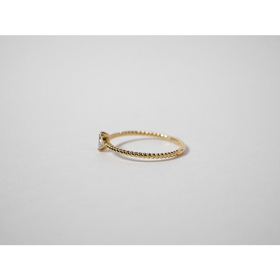 18K リング レディース 指輪 ペアシェイプ ダイヤモンド pear ダイヤ ダイアモンド 18金 K18 金属アレルギー対応 rph28875422の画像