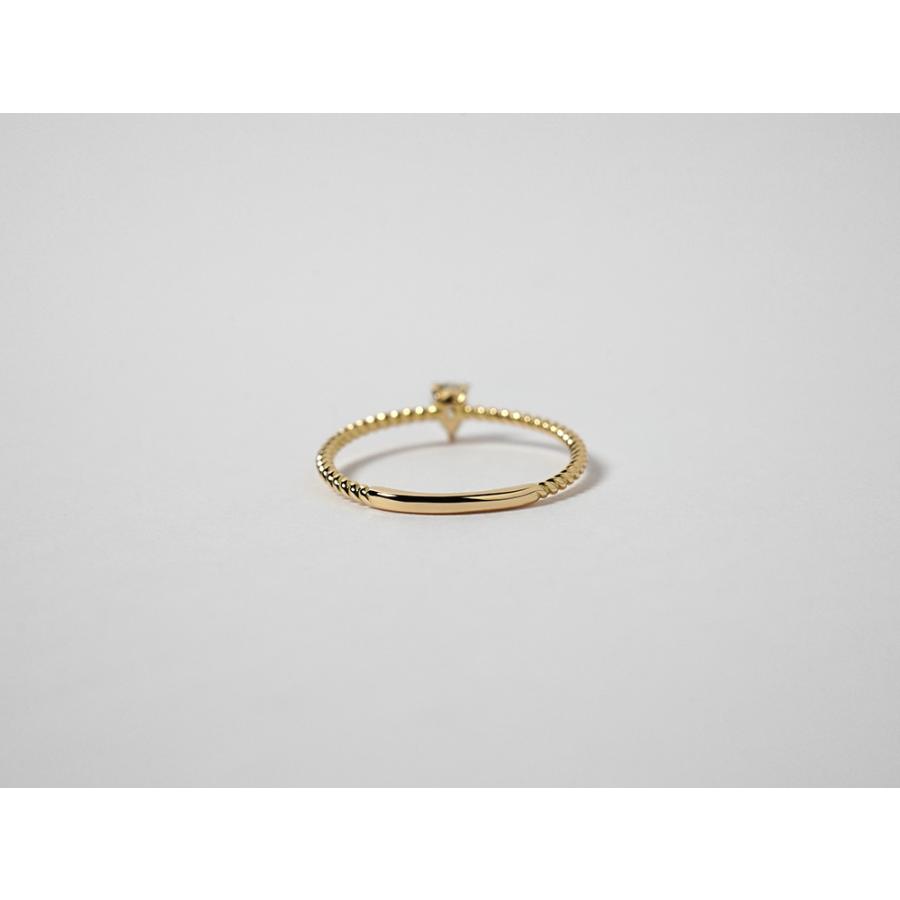 18K リング レディース 指輪 ペアシェイプ ダイヤモンド pear ダイヤ ダイアモンド 18金 K18 金属アレルギー対応 rph28875422の画像