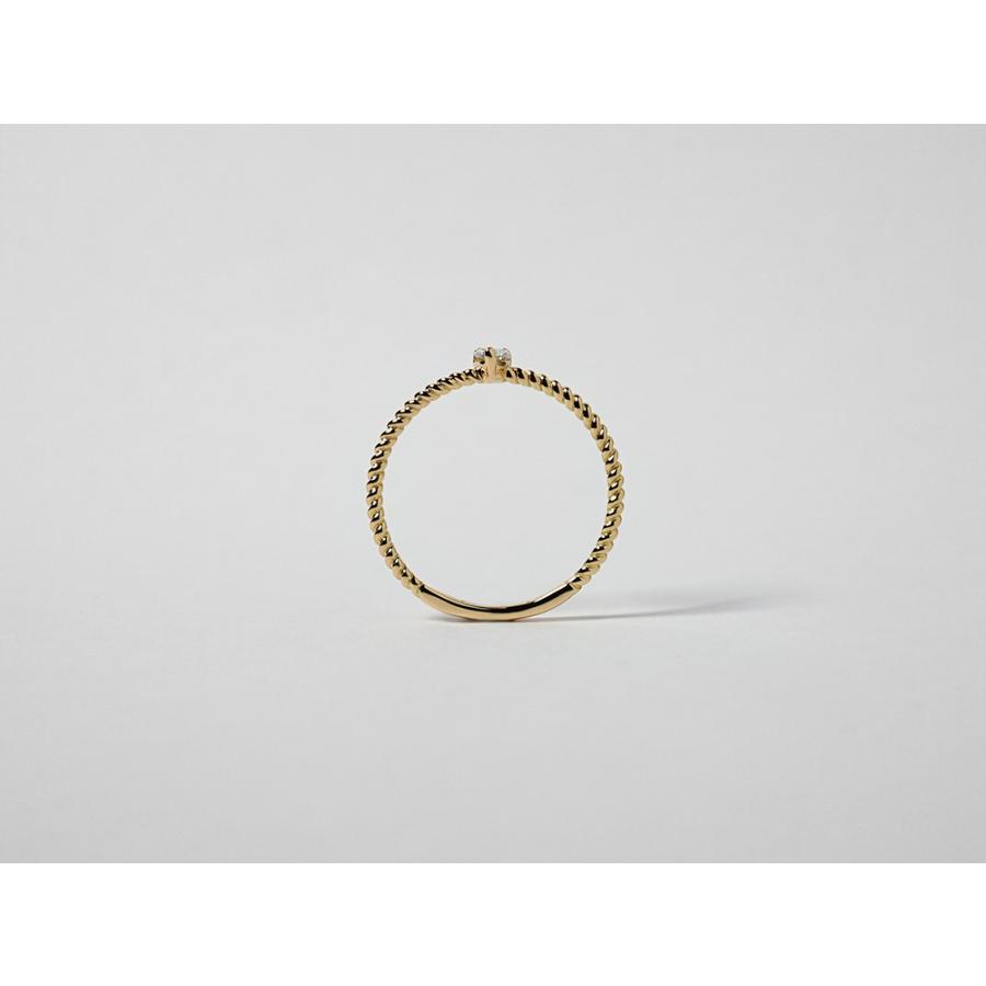 18K リング レディース 指輪 ペアシェイプ ダイヤモンド pear ダイヤ ダイアモンド 18金 K18 金属アレルギー対応 rph28875422の画像