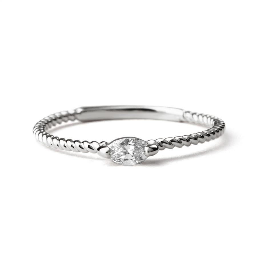 18K リング レディース 指輪 マーキース ダイヤモンド ダイヤ ダイアモンド 18金 K18 金属アレルギー対応 送料無料 rph28875522の画像