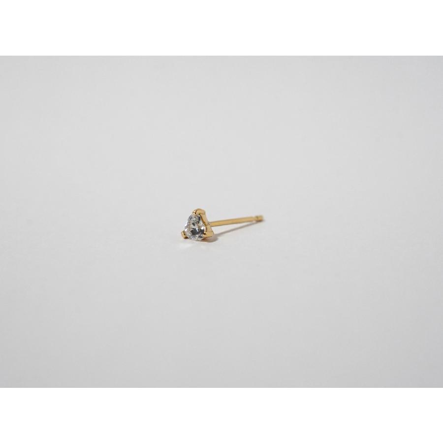 K18 ハートシェイプカット ダイヤモンド ピアス 0.2ct Lady K18 ハートシェイプカット ダイヤモンド ピアス 0.2ct Lady