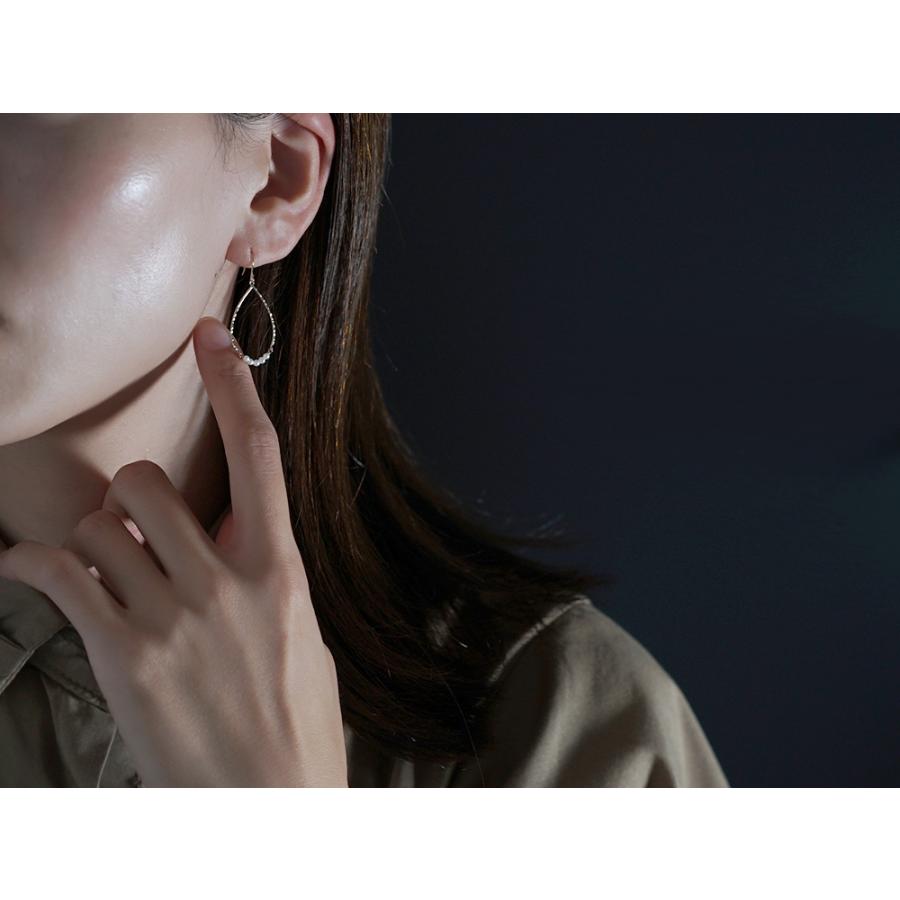 ピアス 18K パールドロップ ピアス 真珠 18金ピアス 18K ゴールド 18Kアメリカンピアス 18K レディース 18金 K18 rpa1972823の画像