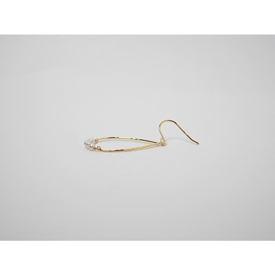 ピアス 18K パールドロップ ピアス 真珠 18金ピアス 18K ゴールド 18Kアメリカンピアス 18K レディース 18金 K18 rpa1972823の画像