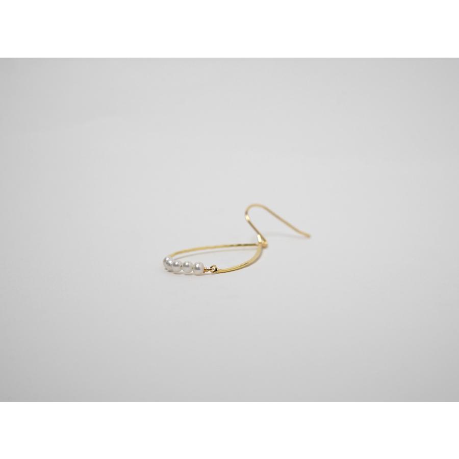 ピアス 18K パールドロップ ピアス 真珠 18金ピアス 18K ゴールド 18Kアメリカンピアス 18K レディース 18金 K18 rpa1972823の画像