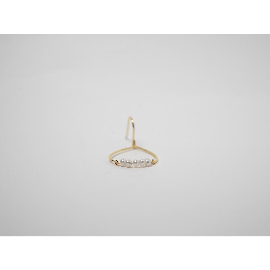 ピアス 18K パールドロップ ピアス 真珠 18金ピアス 18K ゴールド 18Kアメリカンピアス 18K レディース 18金 K18 rpa1972823の画像