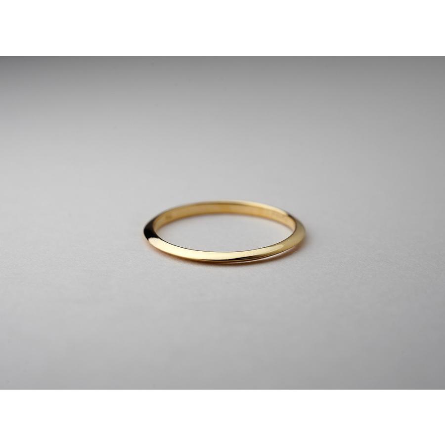 K18 ブリージョ リング Brillo ring 三日月 ひと粒 レディース K18 ブリージョ リング Brillo ring 三日月 ひと粒 レディース