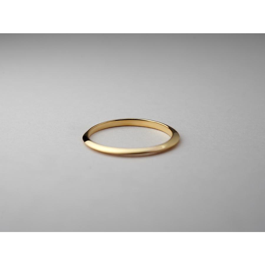 K18 ブリージョ リング Brillo ring 三日月 ひと粒 レディース K18 ブリージョ リング Brillo ring 三日月 ひと粒 レディース